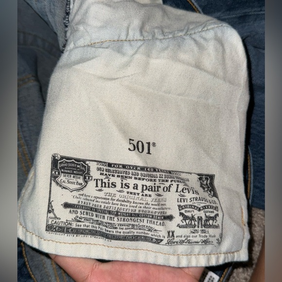 Vintage Levi’s 501 XX blue Jeans - Picture 6 of 11